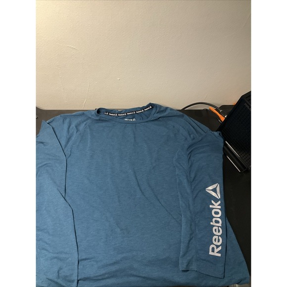 Reebok Other - Reebok XL Teal Men's Athletic Long Sleeve T-Shirt